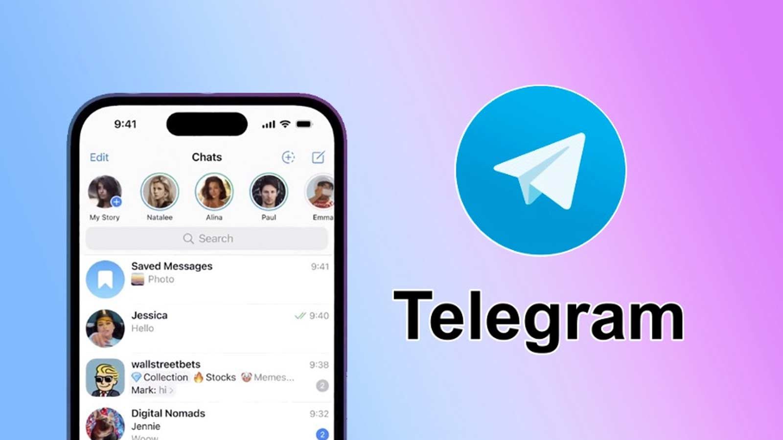 Adding friends on Telegram using a id